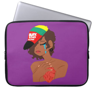 BLM Black Woman's Tears Electronics Bag