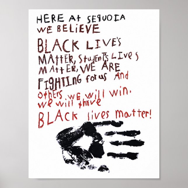 BLM design - Oliver Duffy Poster (Front)