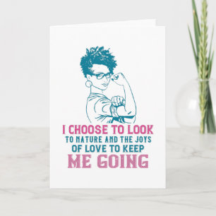 BLM - Love And Nature Keep Me Going Card