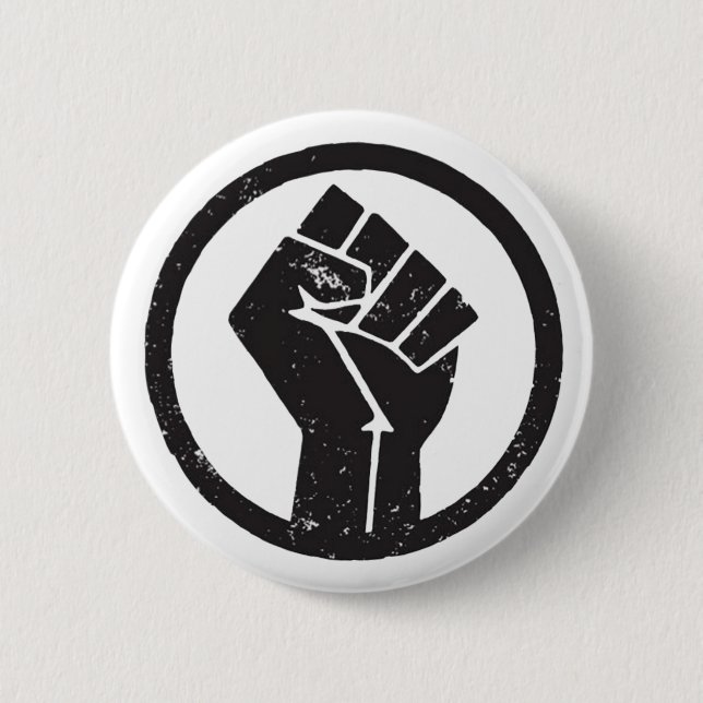 BLM Pin-On Button (Front)