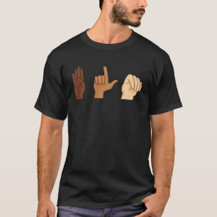 BLM Sign ASL Equality T-Shirt