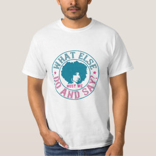 BLM - What else must we do and say? T-Shirt