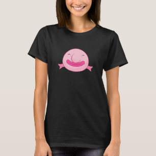 Blobby Bob Blobfish Spirit Animal Fish  Pink Blobf T-Shirt