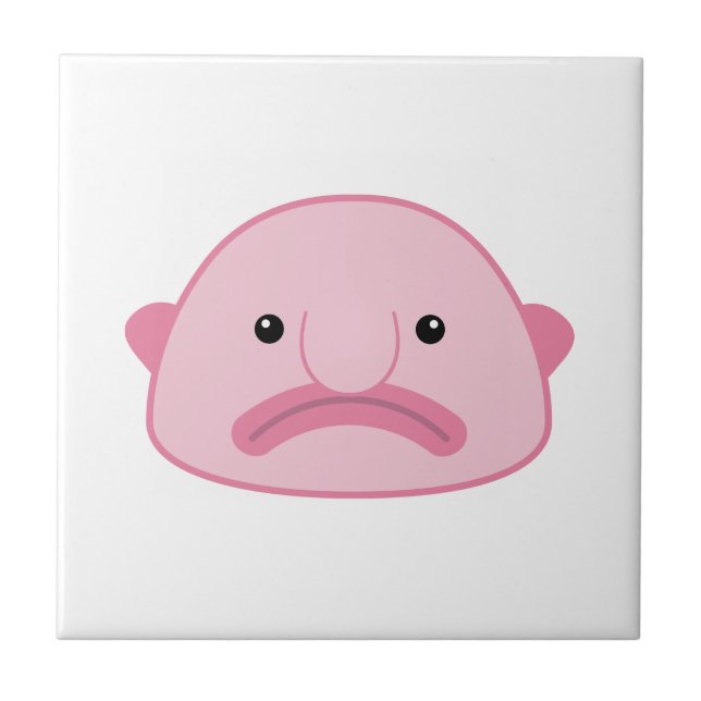Blobfish Ceramic Tile (Front)