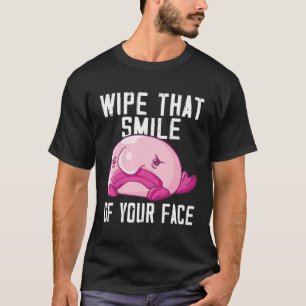 Blobfish Costume - Ugly Blob Fish Face - Funny Blo T-Shirt