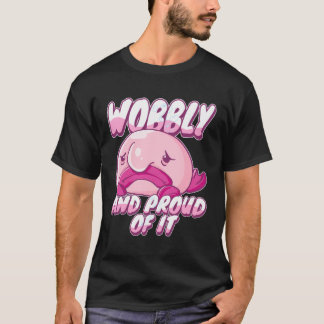 Blobfish Costume - Ugly Blob Fish Face - Funny Blo T-Shirt