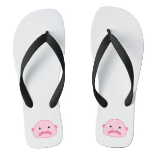 Blobfish Flip Flops