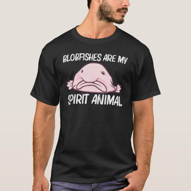 Blobfish For Men Women Deep Sea Fish Zoo Animal 1 T-Shirt (Front)