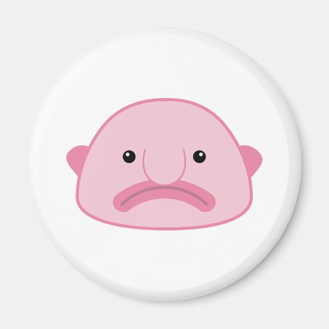 Blobfish Fridge Magnet (Front)