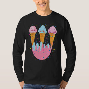 Blobfish Ice Cream Ugly Blob Fish T-Shirt