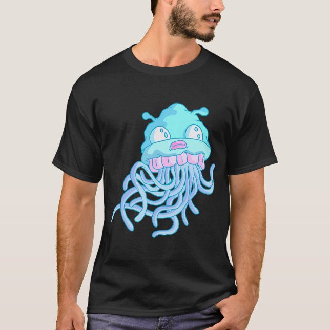 Blobfish Jellyfish T-Shirt (Front)