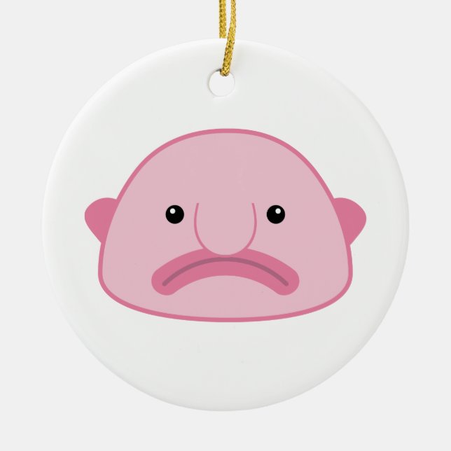 Blobfish Ornament (Front)