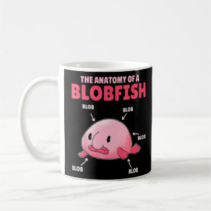 Blobfish Statement Anatomy Of Blobfish Coffee Mug