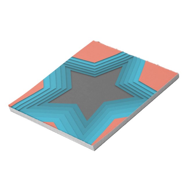 Bloc de notas Star Papercraft Notepad (Rotated)