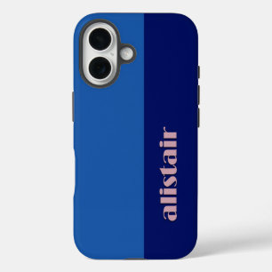 Block Colours With Personalization iPhone 16 Case