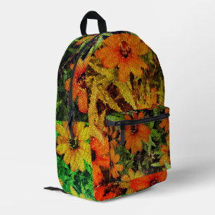 Block-Flower Backpack