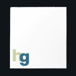 Block Initials Personalised  Notepad<br><div class="desc">Stay organised in style with our Block Initials Personalised Notepad, a perfect blend of functionality and personal flair. This customisable notepad features bold block initials, adding a sophisticated touch to your daily notes, to-do lists, or reminders. Made with high-quality paper, it’s perfect for home, office, or gifting to friends and...</div>