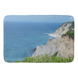 Block Island Bluffs - Block Island, Rhode Island Bath Mat