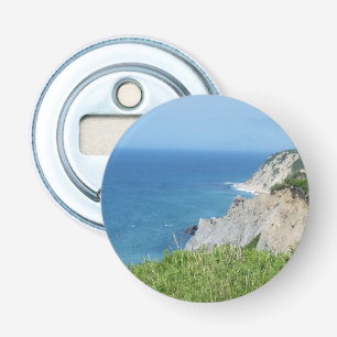 Block Island Bluffs - Block Island, Rhode Island Bottle Opener
