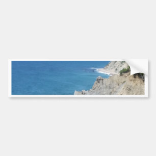 Block Island Bluffs - Block Island, Rhode Island Bumper Sticker