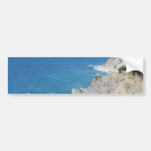 Block Island Bluffs - Block Island, Rhode Island Bumper Sticker
