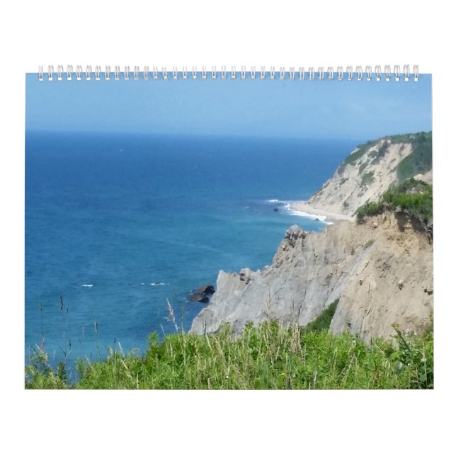 Block Island Bluffs - Block Island, Rhode Island Calendar (Cover)