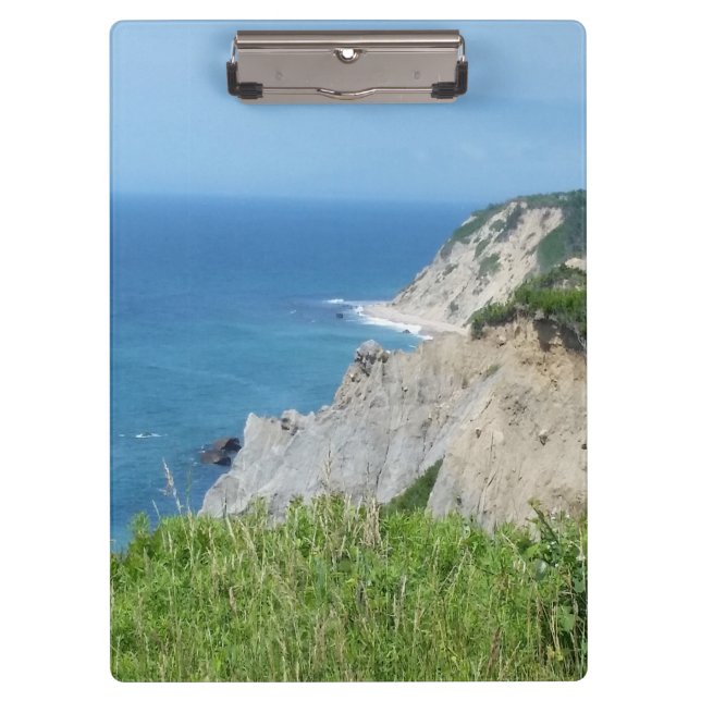 Block Island Bluffs - Block Island, Rhode Island Clipboard (Front)