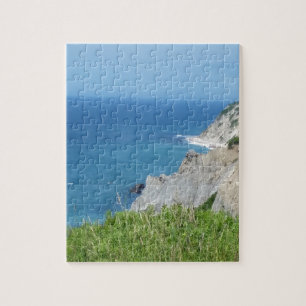 Block Island Bluffs - Block Island, Rhode Island Jigsaw Puzzle