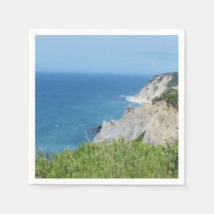 Block Island Bluffs - Block Island, Rhode Island Napkin