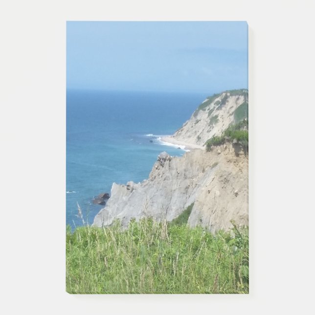 Block Island Bluffs - Block Island, Rhode Island Post-it Notes (Front)