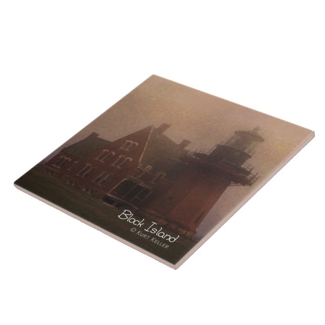 Block Island Ceramic Tile (Side)