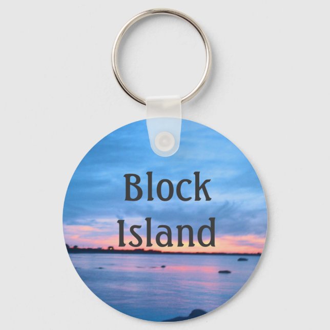 Block Island Keychain (Front)