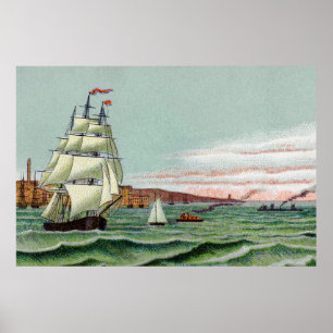 Block Island Large Poster