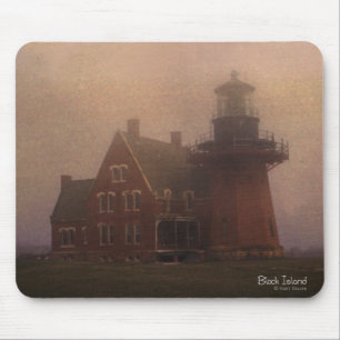Block Island Lighthouse Mouse Pad