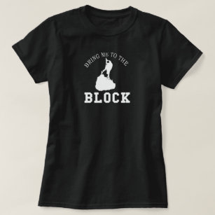Block Island Map - Bring me to the Block T-Shirt