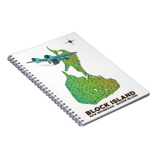 block island New Shoreha ,Rhode Island Notebook
