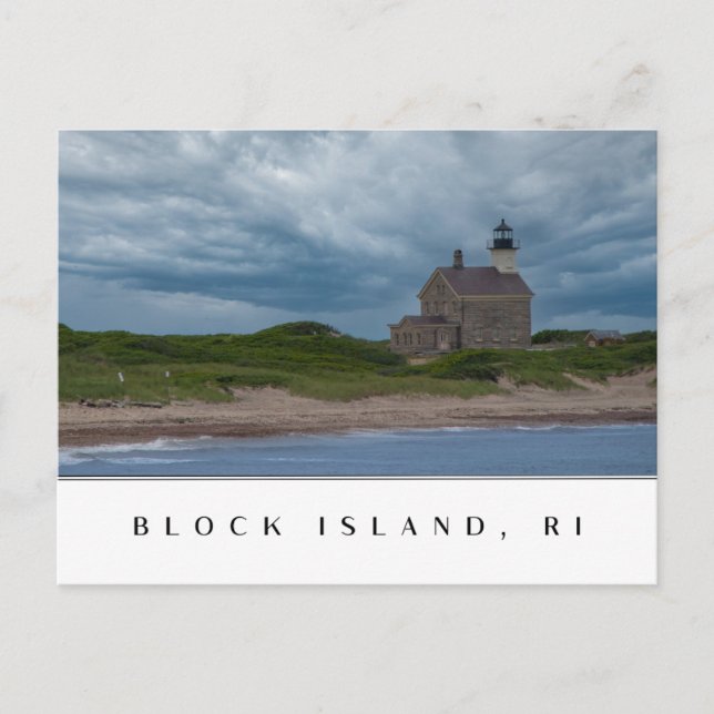 Block Island, Rhode Island Postcard (Front)