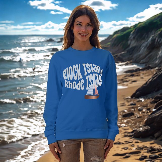 Block Island, Rhode Island Sweatshirt (Creator Uploaded)