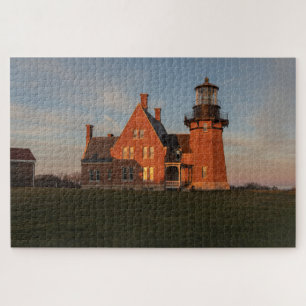 Block Island Southeast Light, Rhode Island Jigsaw Puzzle