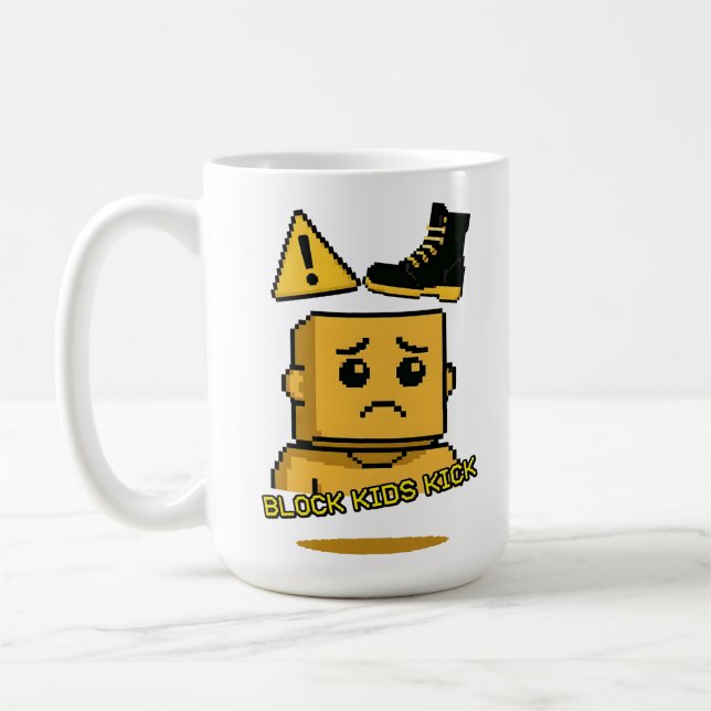 BLOCK KIDS KICK COFFEE MUG (Left)
