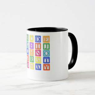 Block Letters Mug