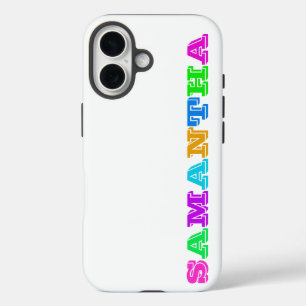 Block Letters With Your Name   Custom iPhone Case