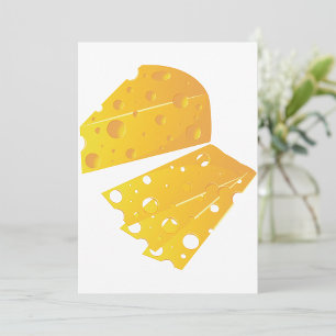 Block Of Cheese Invitations
