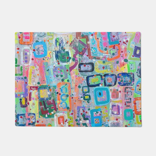 Block Party Doormat (Front)