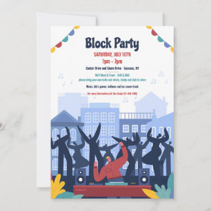 Block Party Invitation