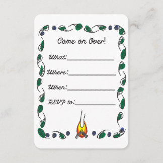 Block Party Invitation