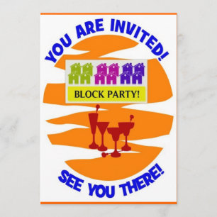 BLOCK PARTY INVITATION