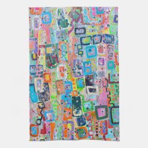 Block Party Kitchen Towel
