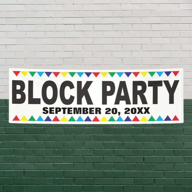 Block Party street banner (Creator Uploaded)