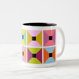 Block Party Two-Tone Coffee Mug
